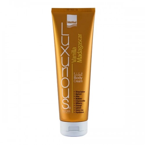 INTERMED LUXURIOUS MOISTURIZING BODY CREAM VANILLA 280ML