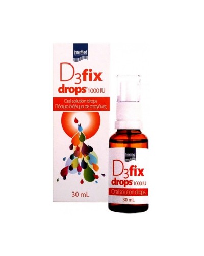 INTERMED D3 FIX DROPS 1000IU 30ML