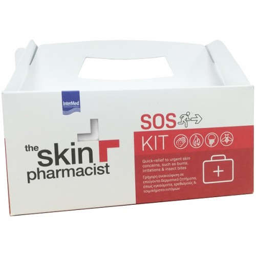 THE SKIN PHARMACIST SOS KIT AFTER BURN GEL 75ML & IRRITATION CREAM 100G & BITES GEL 10ML