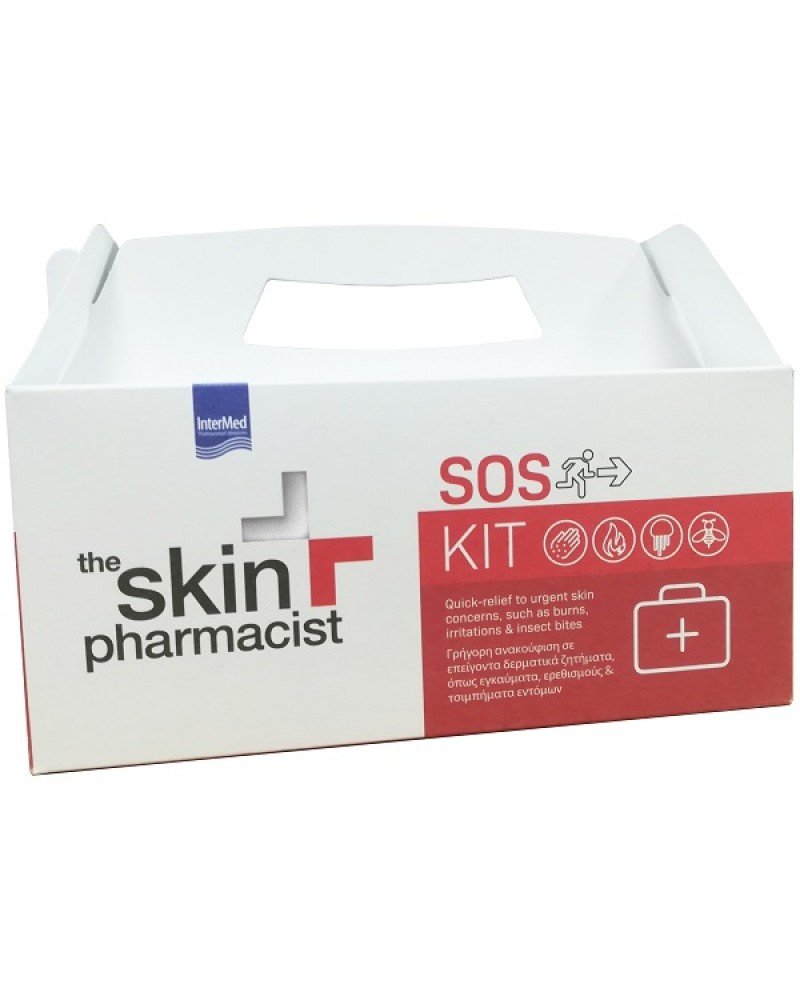 THE SKIN PHARMACIST SOS KIT AFTER BURN GEL 75ML & IRRITATION CREAM 100G & BITES GEL 10ML THE SKIN PHARMACIST SOS KIT AFTER BURN GEL 75ML & IRRITATION CREAM 100G & BITES GEL 10ML