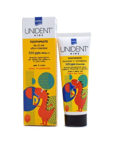INTERMED UNIDENT KIDS TOOTHPASTE 500ppm F 50ml