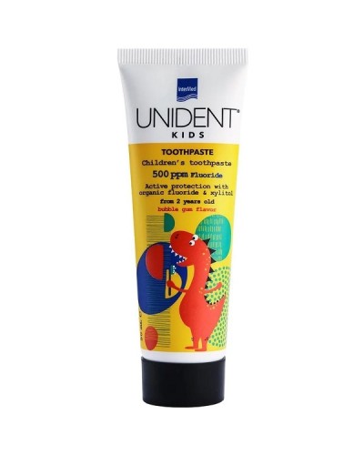 INTERMED UNIDENT KIDS TOOTHPASTE 500ppm F 50ml