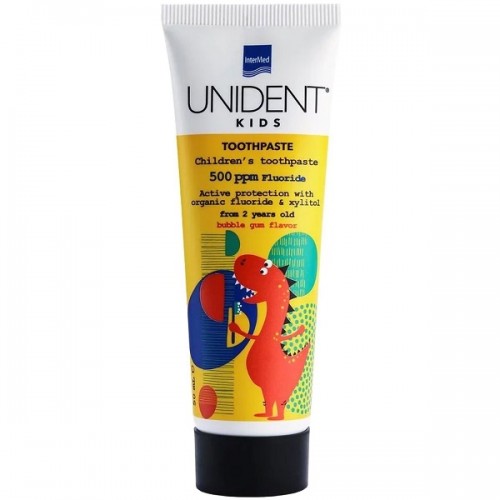 INTERMED UNIDENT KIDS TOOTHPASTE 500ppm F 50ml