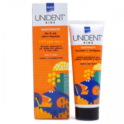 INTERMED UNIDENT KIDS TOOTHPASTE 1000ppm F 50ml