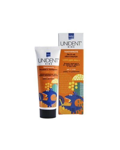 INTERMED UNIDENT KIDS TOOTHPASTE 1000ppm F 50ml