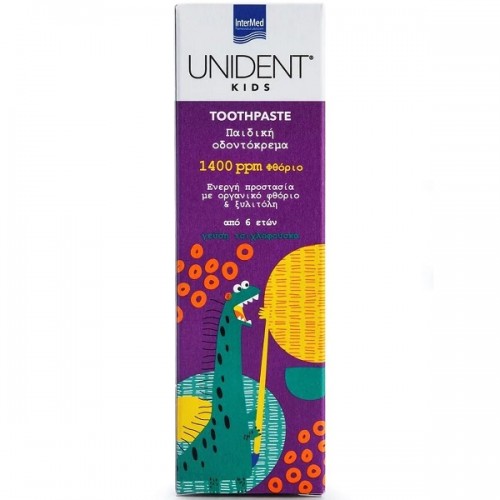 INTERMED UNIDENT KIDS TOOTHPASTE 1400ppm F 50ml