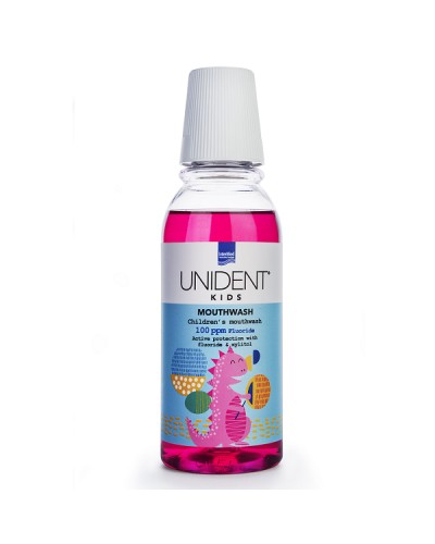 INTERMED UNIDENT KIDS MOUTHWASH 100ppm F 250ml