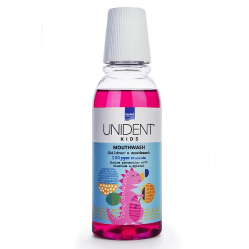 INTERMED UNIDENT KIDS MOUTHWASH 100ppm F 250ml