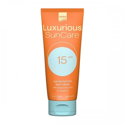 INTERMED LUXURIOUS SUN CARE SUN PROTECTION BODY CREAM SPF15 200ML