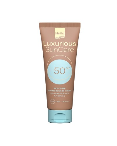 INTERMED LUXURIOUS SUN CARE SILK COVER BRONZE BEIGE BB CREAM SPF 50 75ML