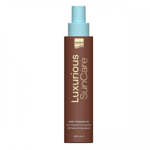 INTERMED LUXURIOUS SUN CARE DARK TANNING OIL 200ML