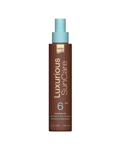 INTERMED LUXURIOUS SUN CARE TANNING OIL SPF6 200ML