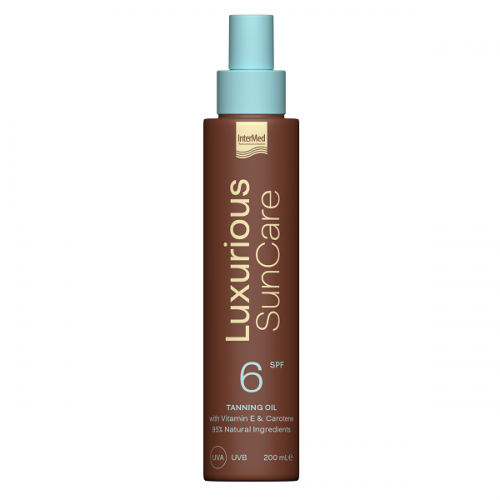 INTERMED LUXURIOUS SUN CARE TANNING OIL SPF6 200ML