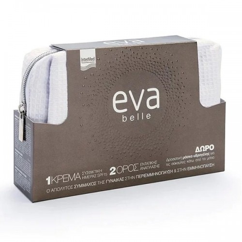 EVA BELLE PROMO FIRMING DAY CREAM SPF15 50ML & REGENERATING SERUM 50ML & ΔΩΡΟ REFRESHING HYDROGEL EYE MASK 3GR