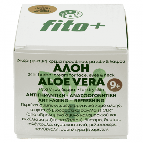 FITO+ ALOE VERA 24ΩΡΗ ΦΥΤΙΚΗ ΚΡΕΜΑ ΠΡΟΣΩΠΟΥ ΜΑΤΙΩΝ & ΛΑΙΜΟΥ ΓΙΑ ΞΗΡΟ ΔΕΡΜΑ ΓΙΑ ΗΛΙΚΙΕΣ 30-60 ΕΤΩΝ 50ml FITO+ ALOE VERA 24ΩΡΗ ΦΥΤΙΚΗ ΚΡΕΜΑ ΠΡΟΣΩΠΟΥ ΜΑΤΙΩΝ & ΛΑΙΜΟΥ ΓΙΑ ΞΗΡΟ ΔΕΡΜΑ ΓΙΑ ΗΛΙΚΙΕΣ 30-60 ΕΤΩΝ 50ml