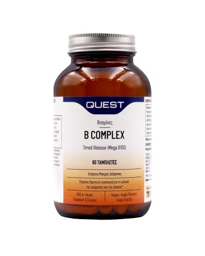 QUEST B COMPLEX TIMED RELEASE 60TABS