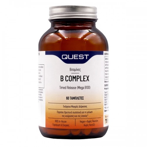 QUEST B COMPLEX TIMED RELEASE 60TABS