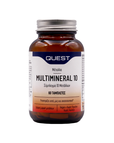 QUEST MULTIMINERAL 10 60TABS