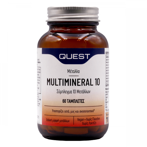 QUEST MULTIMINERAL 10 60TABS