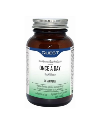 QUEST ONCE A DAY QUICK RELEASE 30TABS