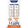 QUEST PROMO ONE A DAY VITAMIN C 1000MG & ZINC 2Χ20 ΑΝΑΒΡΑΖΟΝΤΑ ΔΙΣΚΙΑ (1+1 ΔΩΡΟ)