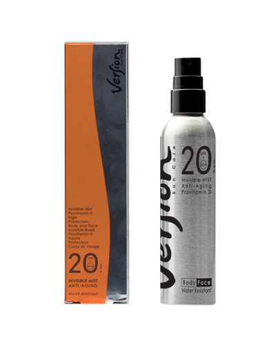 VERSION SUN CARE INVISIBLE MIST spf20 200ml