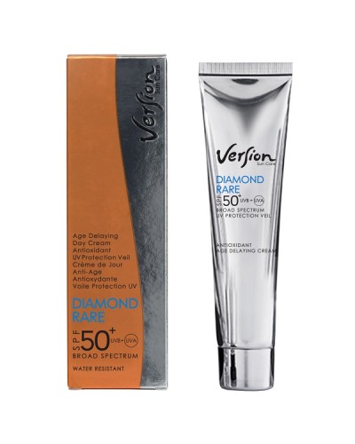 VERSION SUN CARE DIAMOND CARE AGE DELAYING DAY CREAM spf50+ 60ml