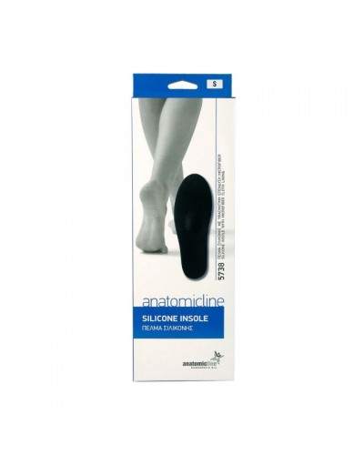 ANATOMIC LINE 5738 ΠΕΛΜΑ ΣΙΛΙΚΟΝΗΣ ΜΕ ΕΠΕΝΔΥΣΗ MICROFIBER Νο 35-37 SMALL