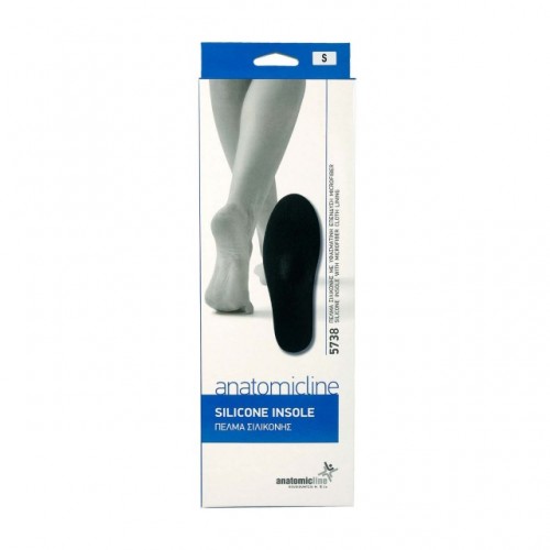 ANATOMIC LINE 5738 ΠΕΛΜΑ ΣΙΛΙΚΟΝΗΣ ΜΕ ΕΠΕΝΔΥΣΗ MICROFIBER Νο 42-43 XLARGE