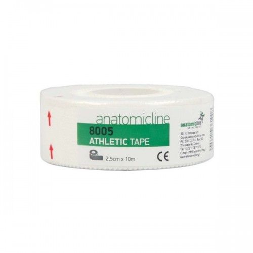 ANATOMIC LINE 8005 ATHLETIC TAPE ΑΘΛΗΤΙΚΗ ΤΑΙΝΙΑ MICROPORE 2.5CM x 10M