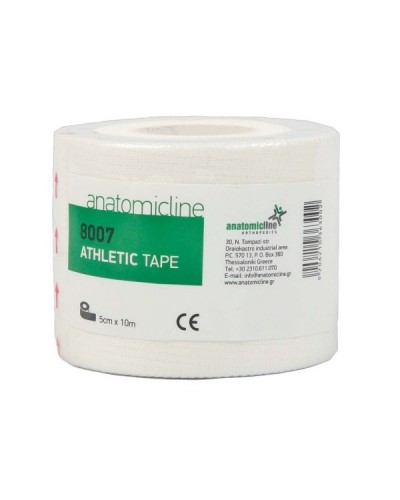 ANATOMIC LINE 8007 ATHLETIC TAPE ΑΘΛΗΤΙΚΗ ΤΑΙΝΙΑ MICROPORE 5CM x 10M