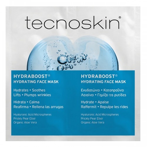 TECNOSKIN HYDRABOOST HYDRATING FACE MASK 2τμχ.