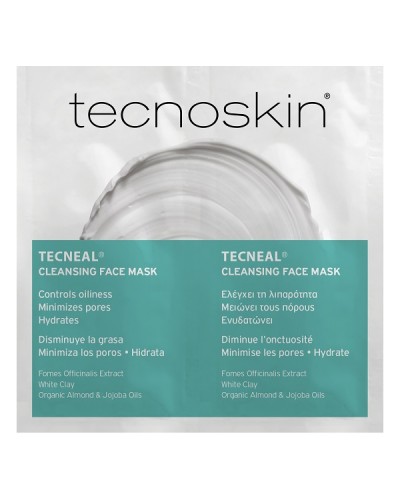TECNOSKIN TECNEAL CLEANSING FACE MASK 2τμχ.