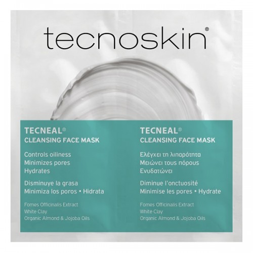 TECNOSKIN TECNEAL CLEANSING FACE MASK 2τμχ.