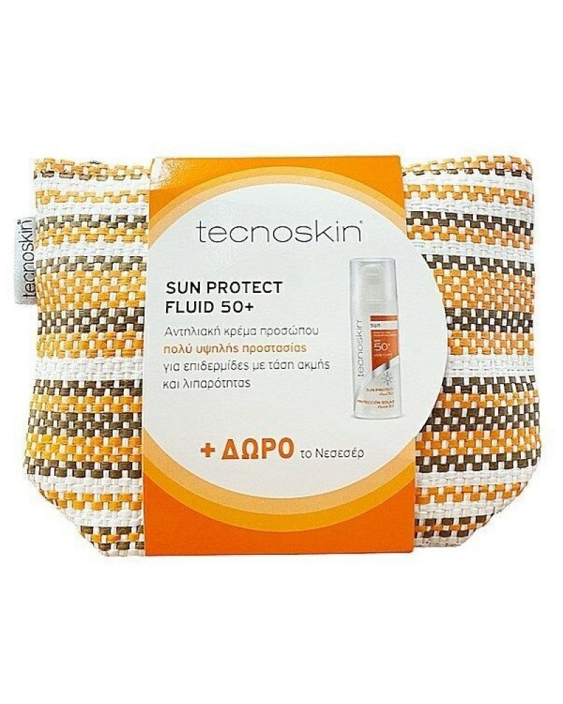 TECNOSKIN SUN PROTECT SPF50+ FLUID 50ML & ΔΩΡΟ ΝΕΣΕΣΕΡ TECNOSKIN SUN PROTECT SPF50+ FLUID 50ML & ΔΩΡΟ ΝΕΣΕΣΕΡ
