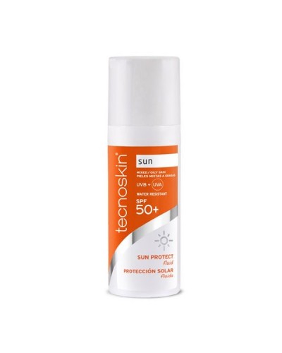 TECNOSKIN SUN PROTECT FLUID WATER RESISTANT spf50+ MIXED/OIL SKIN 50ml