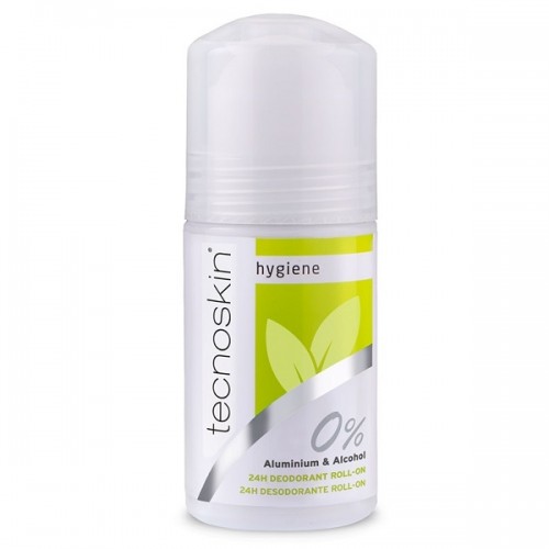 TECNOSKIN 24H DEODORANT ROLL-ON 0% ALUMINIUM & ALCOHOL 50ml