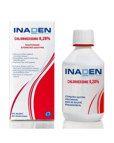 INADEN CHLORHEXIDINE 0,20% MOUTHWASH 250ML