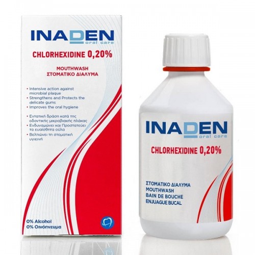 INADEN CHLORHEXIDINE 0,20% MOUTHWASH 250ML