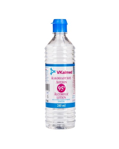 VKALMED ΑΛΚΟΟΛΟΥΧΟΣ ΛΟΣΙΟΝ 95o 240ML