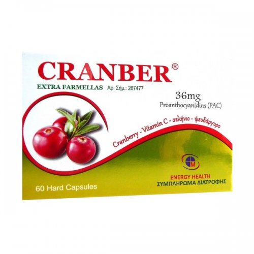 MEDICHROM CRANBER  EXTRA FARMELLAS 36MG 60CAPS