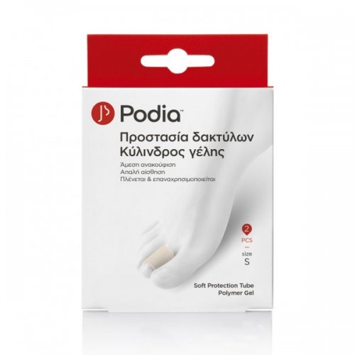 PODIA SOFT PROTECTION TUBE POLYMER GEL ΜΕΓΕΘΟΣ S 2 ΤΕΜΑΧΙΑ