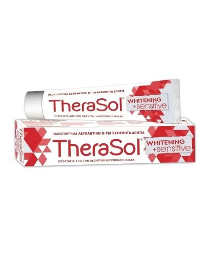 THERASOL TOOTHPASTE WHITENING + SENSITIVE 75ML