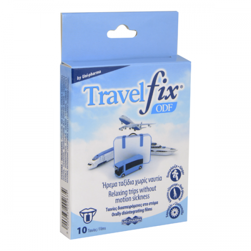 UNI-PHARMA TRAVEL FIX ODF 500MG WITH GINGER 10ΤΜΧ