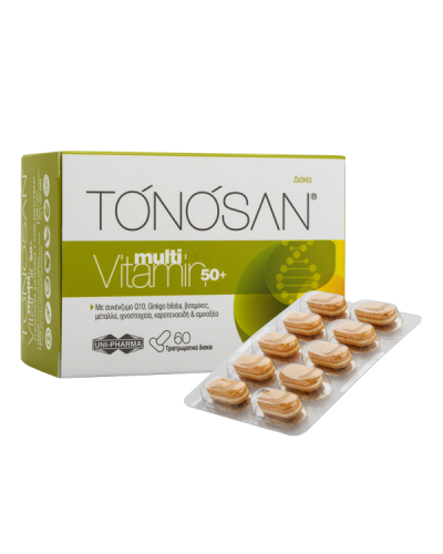 UNI-PHARMA TONOSAN MULTIVITAMIN 50+ 60TABS