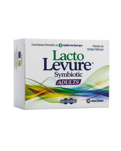 UNI-PHARMA LACTOLEVURE SYMBIOTIC ADULT 20STICKS