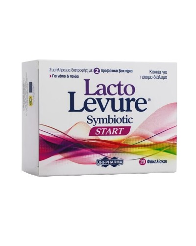 UNI-PHARM LACTOLEVURE SYMBIOTIC START 20STICKS