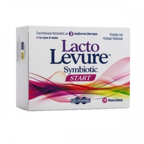 UNI-PHARM LACTOLEVURE SYMBIOTIC START 20STICKS