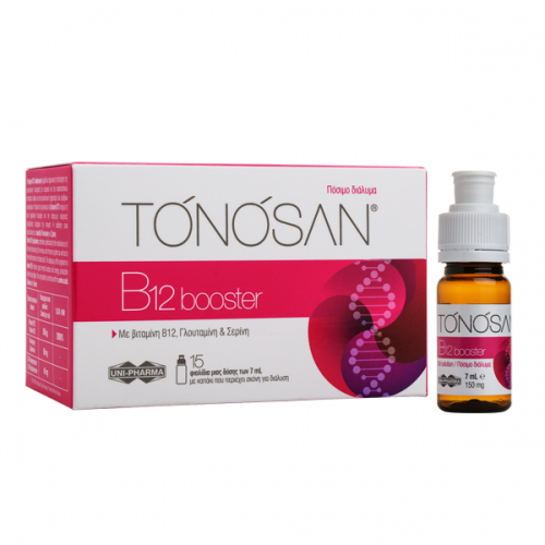 UNI-PHARMA TONOSAN B12 BOOSTER 15 ΦΙΑΛΙΔΙΑ X 7ML