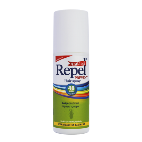 UNI-PHARMA REPEL ANTI-LICE PREVENT HAIR SPRAY 150ML